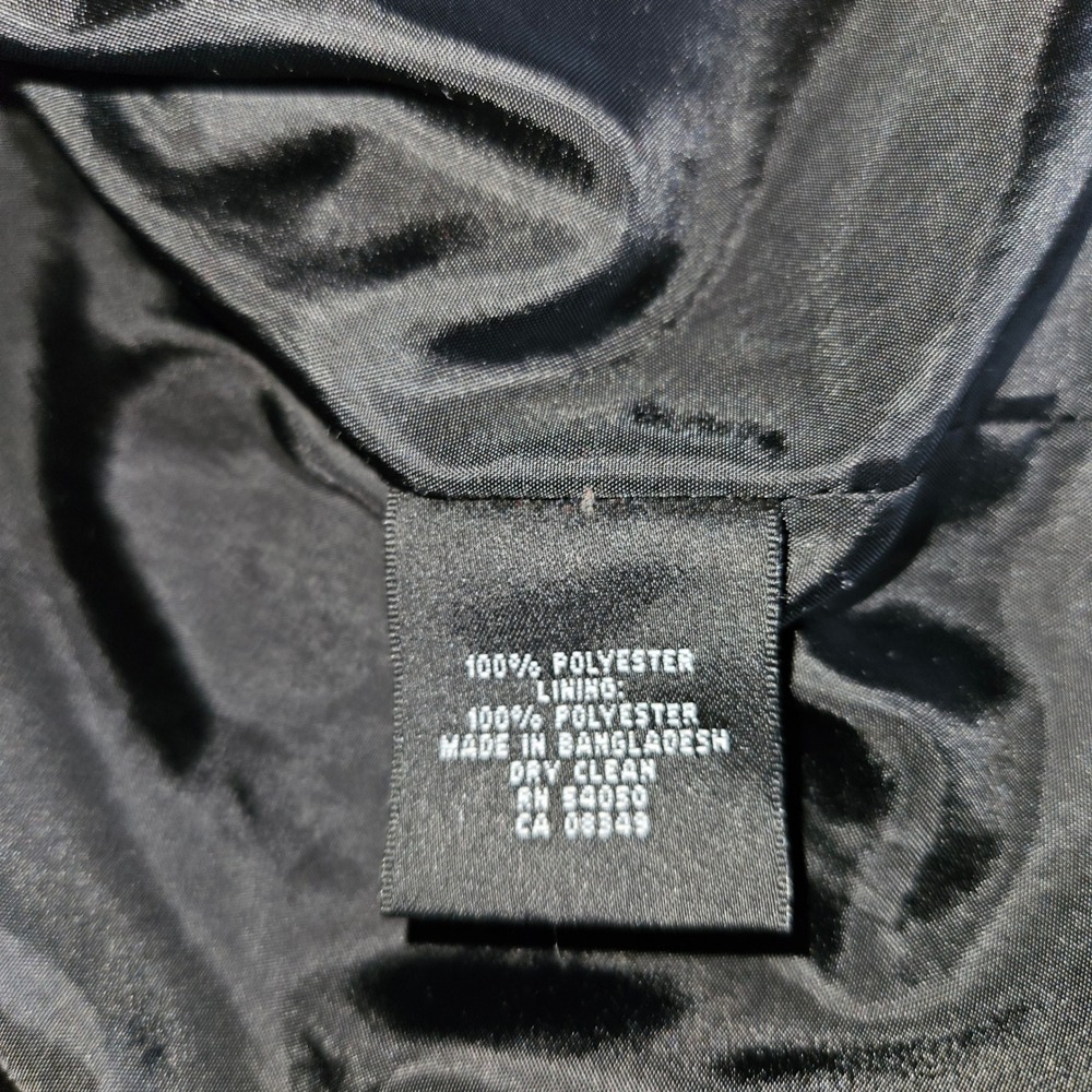 Kasper Separates Womens Black Single Button Stand… - image 7